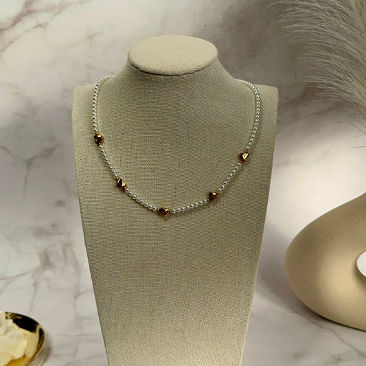 Collana Girocollo Hearts