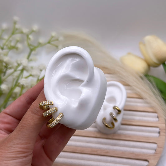 Pavé Earrings Set