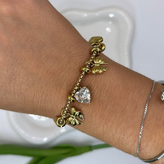 Bracciale Fiocco Charms