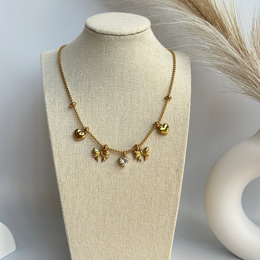 Collana Fiocco Charms