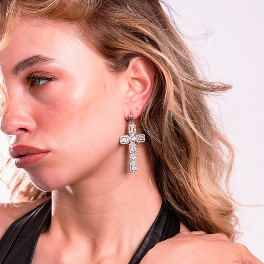 Orecchini Croce Light