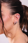 Set Orecchini Circle Diamond