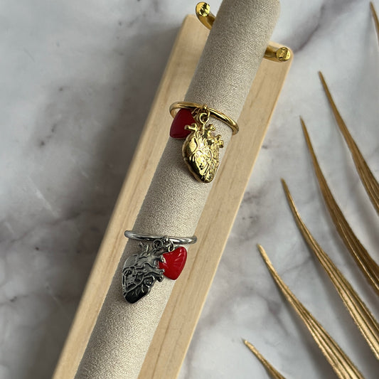 Anello Cuore Organo