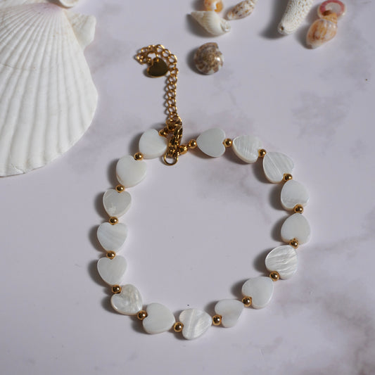 Cavigliera Love Pearl