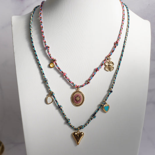 Collana Filo Charms