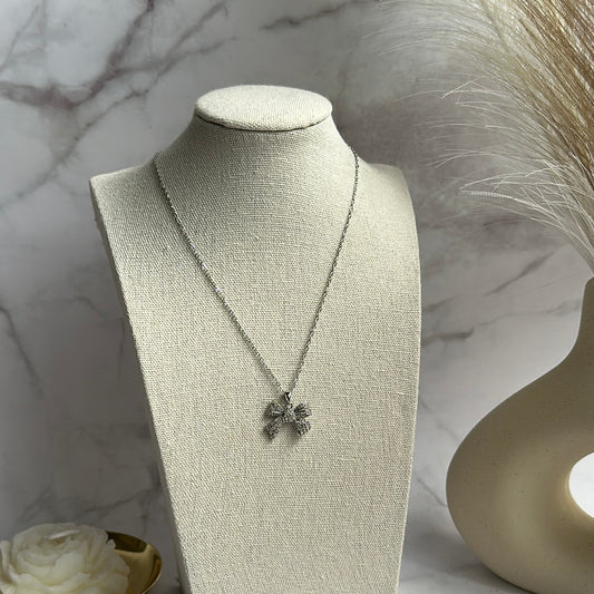 Collana Fiocco Strass