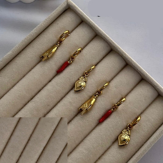 Set of earrings Sciò